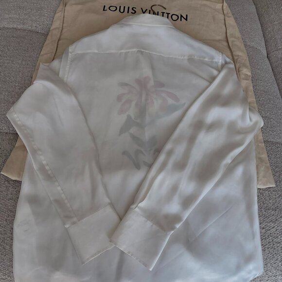 Louis Vuitton Limited Edition Silk Dress Shirt (New) - Picture 3 of 9